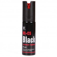 Перцовый (газовый) баллончик «Black» 25 мл, аэрозольно-струйный